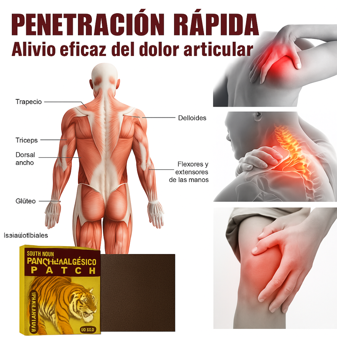 Parche Alivio Oriental — Elimina el Dolor Lumbar en 30 Minutos