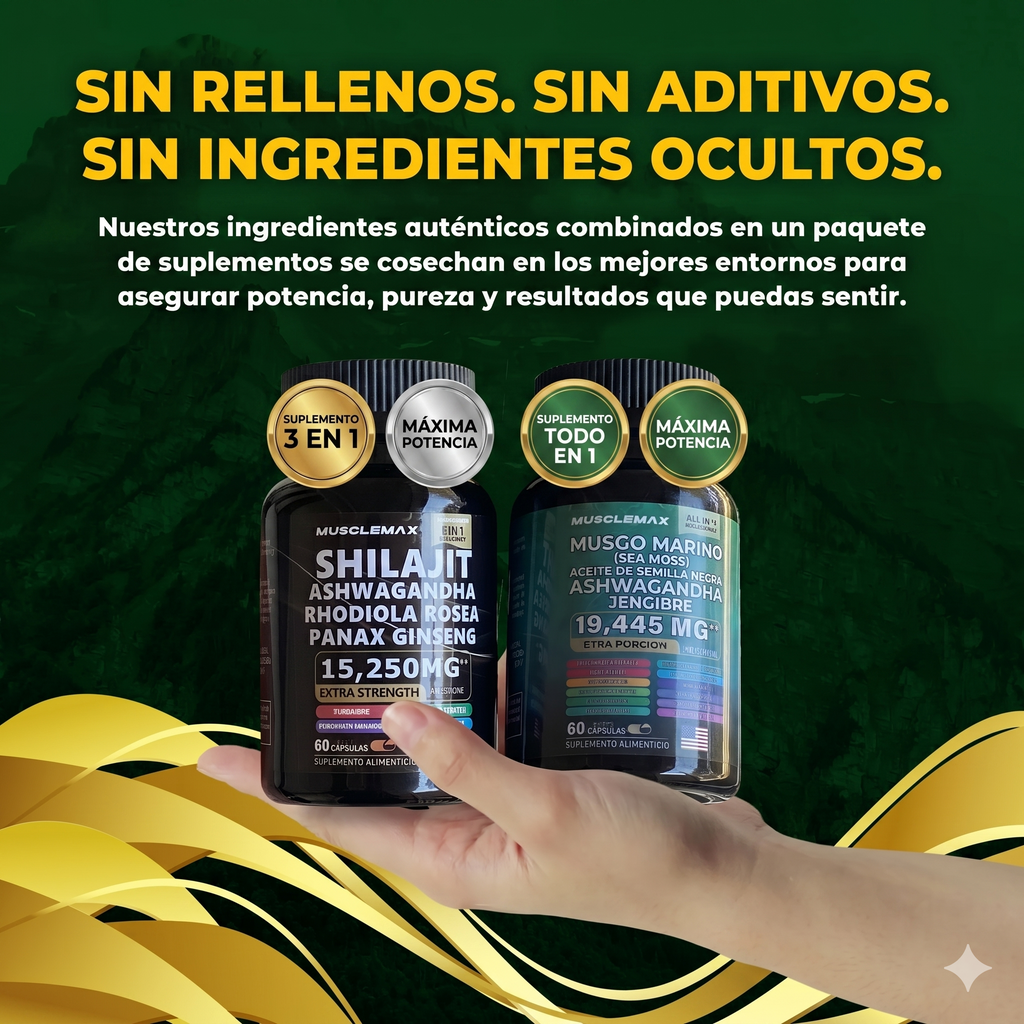 PPROGENIX Paquete de suplementos MuscleMax™ 20 en 1
